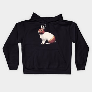 Rabbit Wrestler / Lapin Catcheur Kids Hoodie